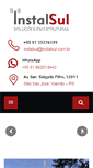 Mobile Screenshot of instalsul.com.br